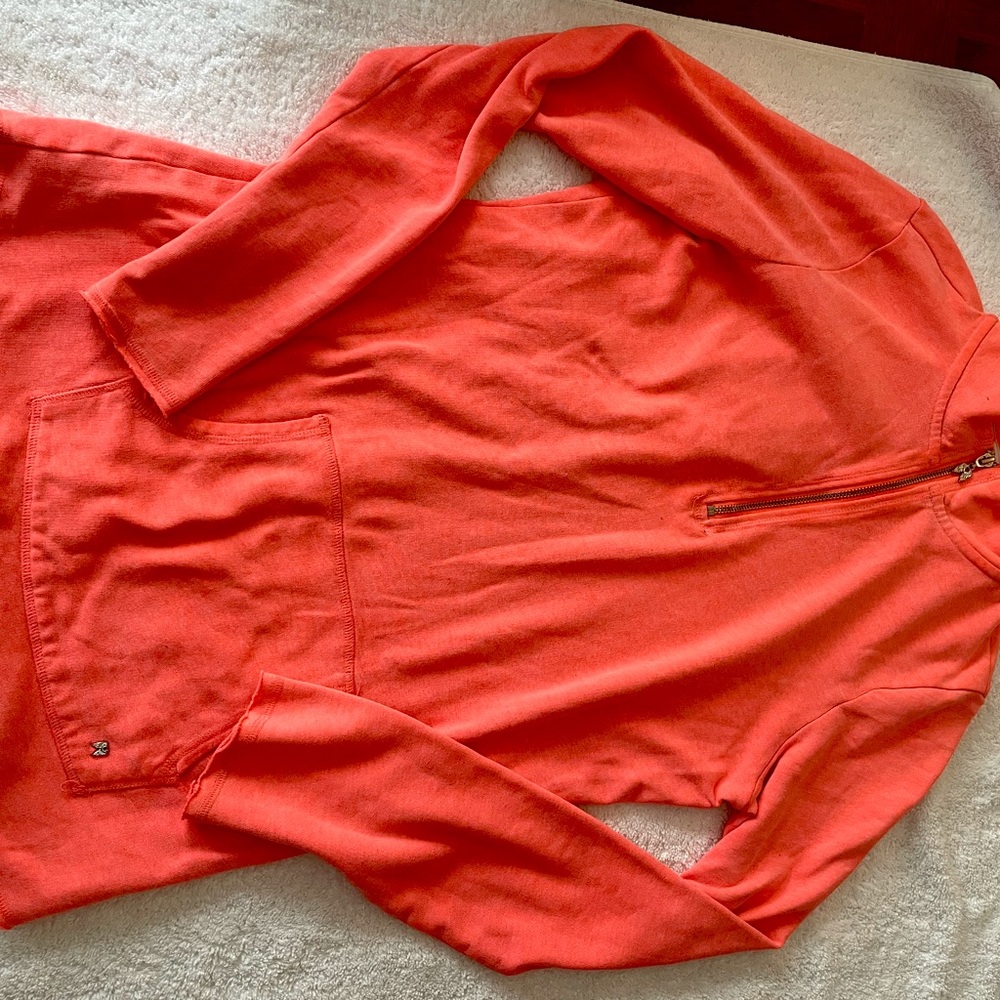 Victoria's secret tangerine orange hoodie